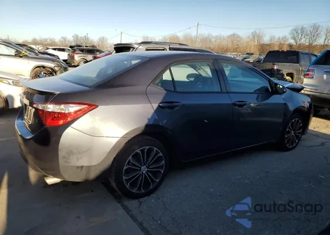 2014 Toyota Corolla L z USA, uszkodzony, nr VIN 2T1BURHE8EC197448